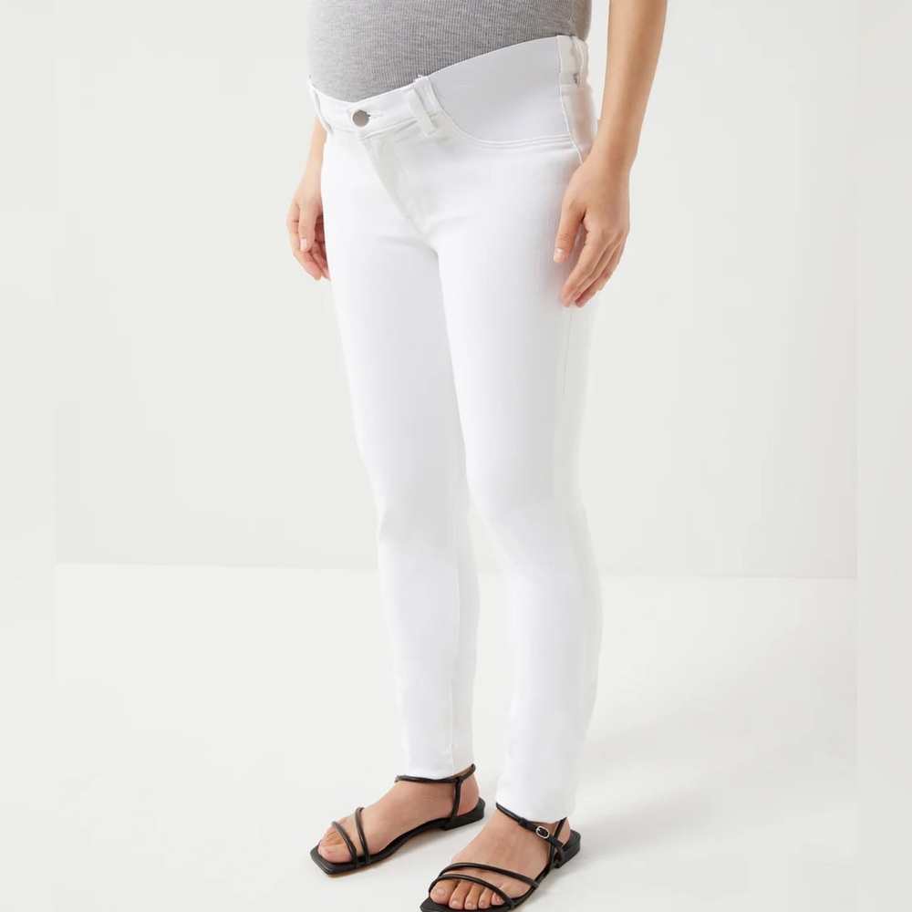 Stylish J Brand maternity side panel jeans